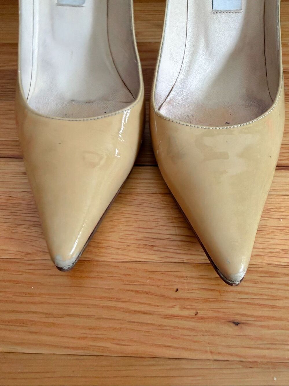 Jimmy Choo Patent Leather Heels Size 36.5 - Picture 4 of 6